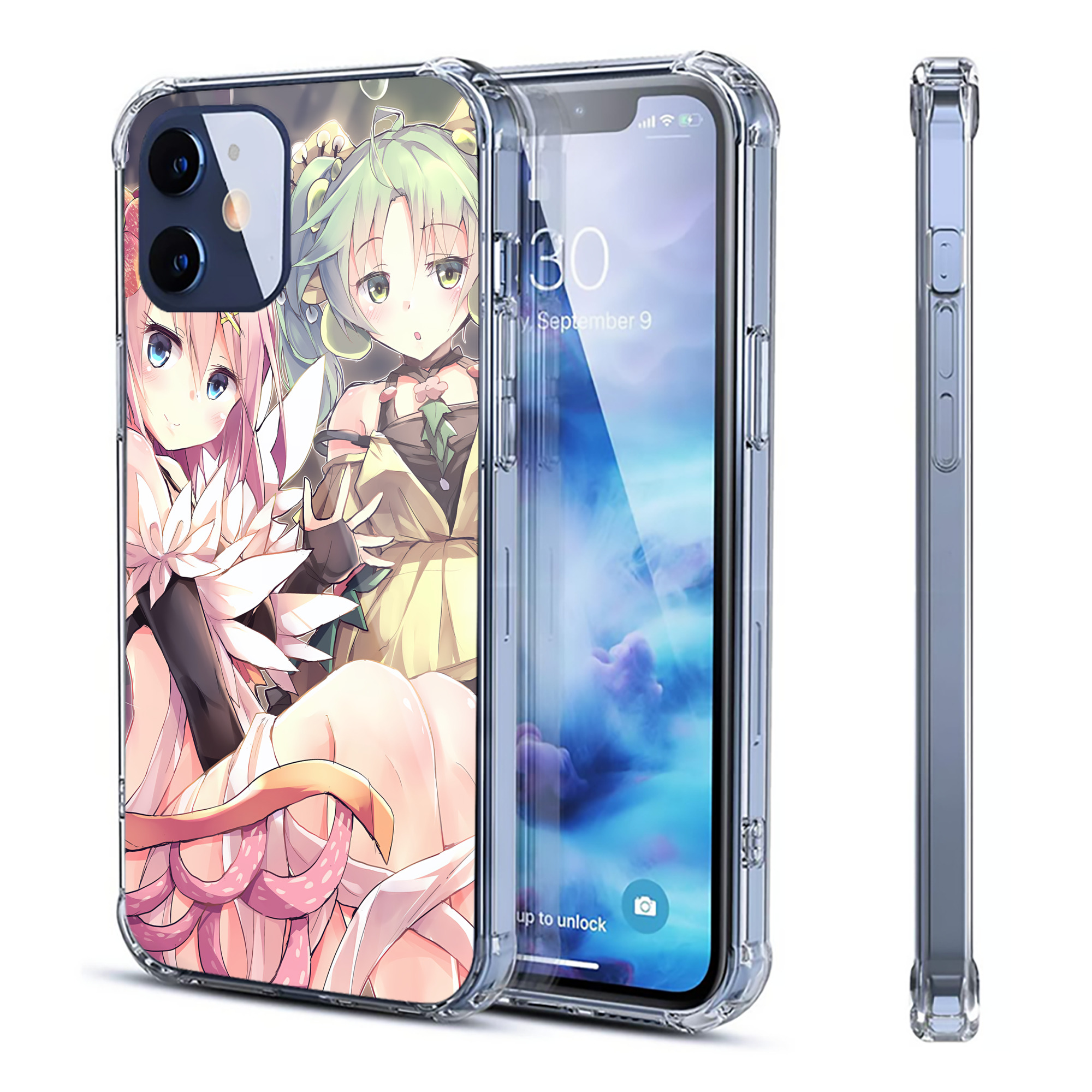 （画像用） 遊☆戯☆王 Yu-Gi-Oh! 【iPhone 12シリーズ対応】透明スマホケース（クリアソフトケース）
